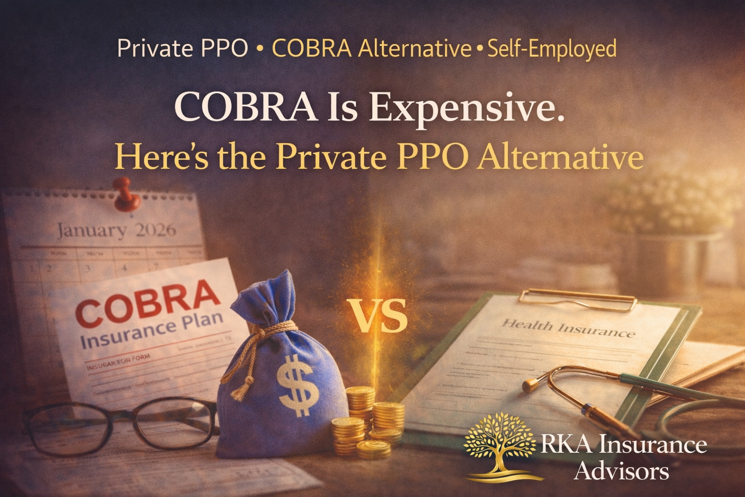 COBRA Is Expensive. Here's the Private PPO Alternative