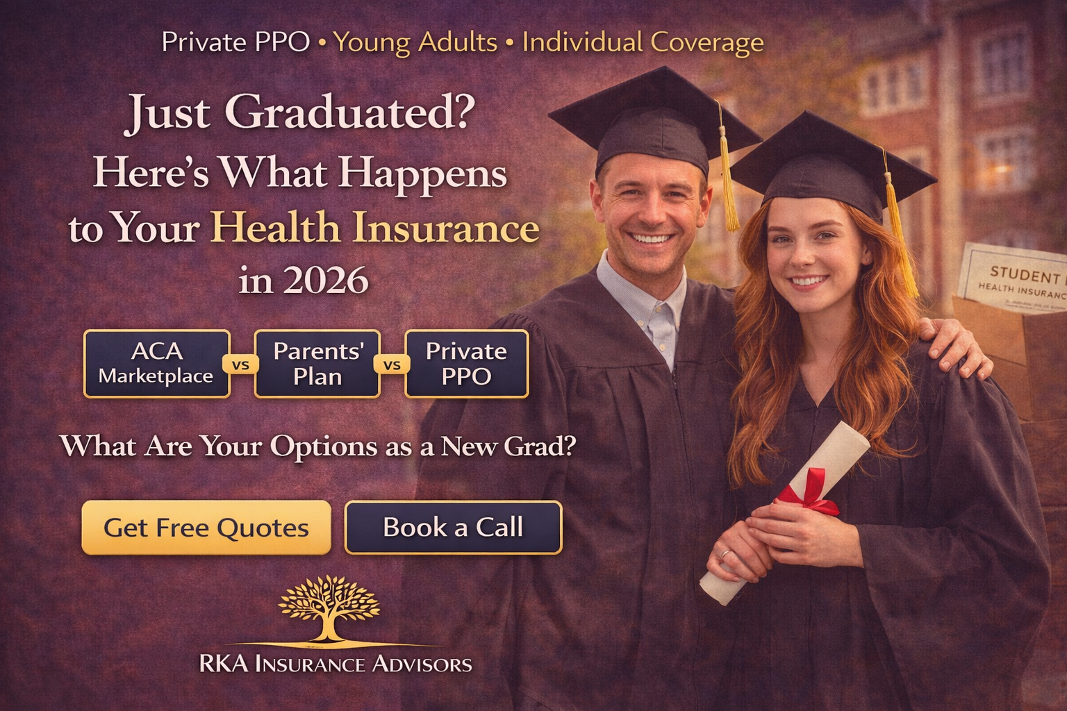Just Graduated? Here's What Happens to Your Health Insurance