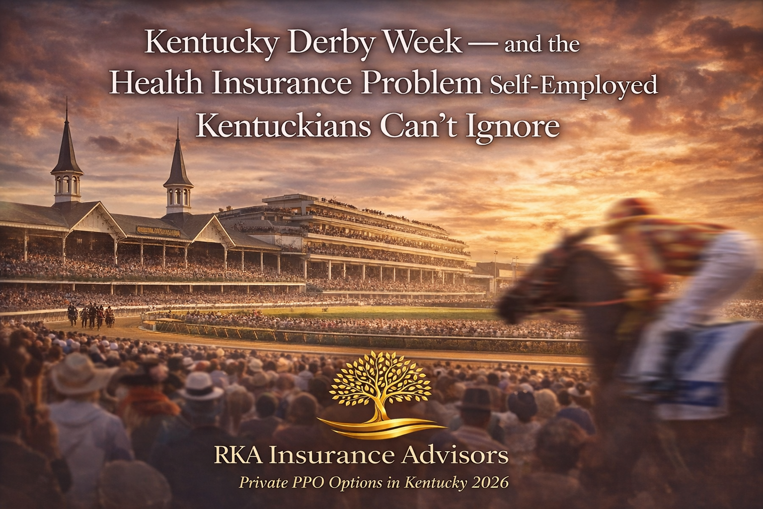 Kentucky Derby 2026 — The Health Insurance Problem Horse Country Doesn't Talk About