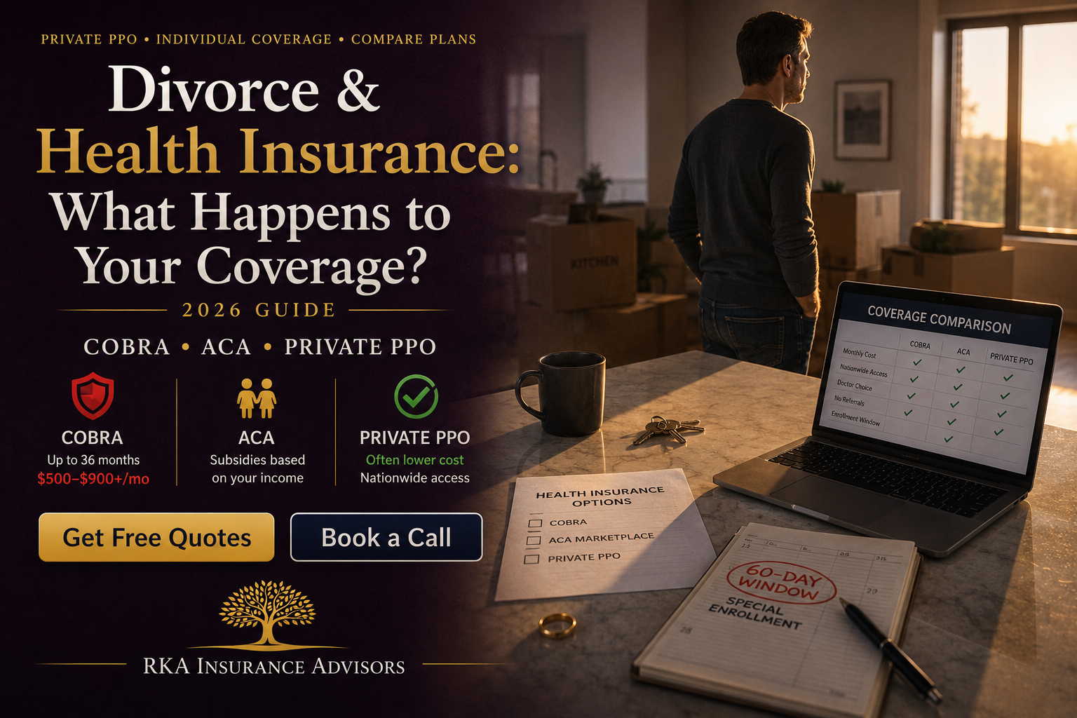 Divorce and Health Insurance: What Happens to Your Coverage in 2026