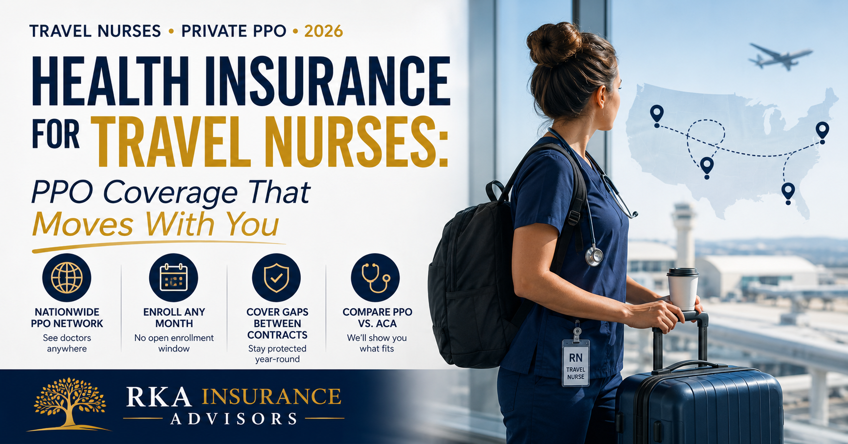 Health Insurance for Travel Nurses: PPO Coverage That Moves With You