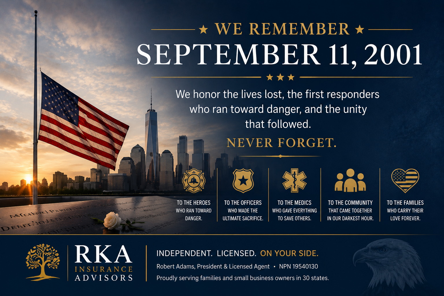 We Remember: September 11, 2001