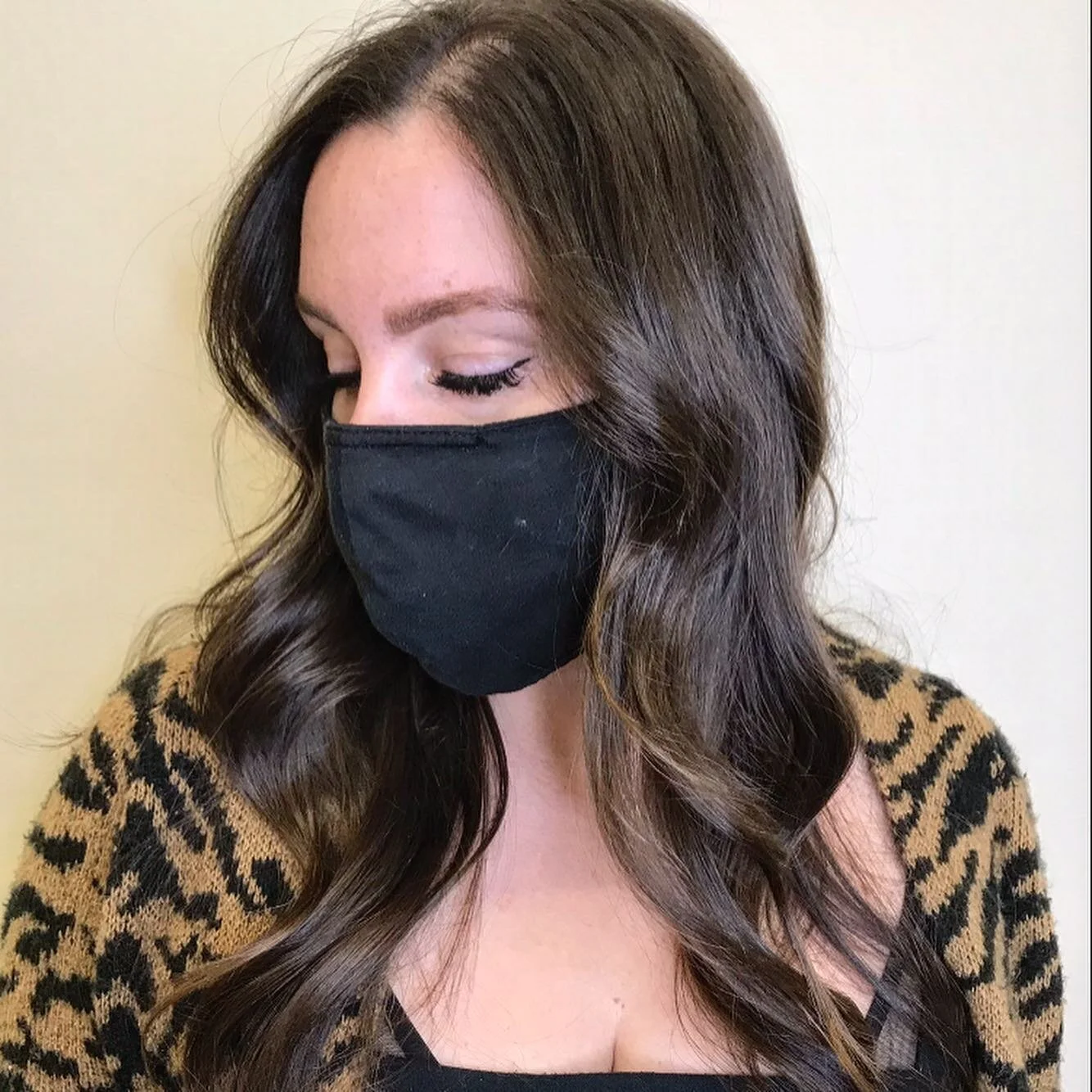 Beautiful brown waves for this beauty! #slabtown #shwartzkopf #pdxhairdresser #wellahair #coteriehairsalon #pdxhairsalon