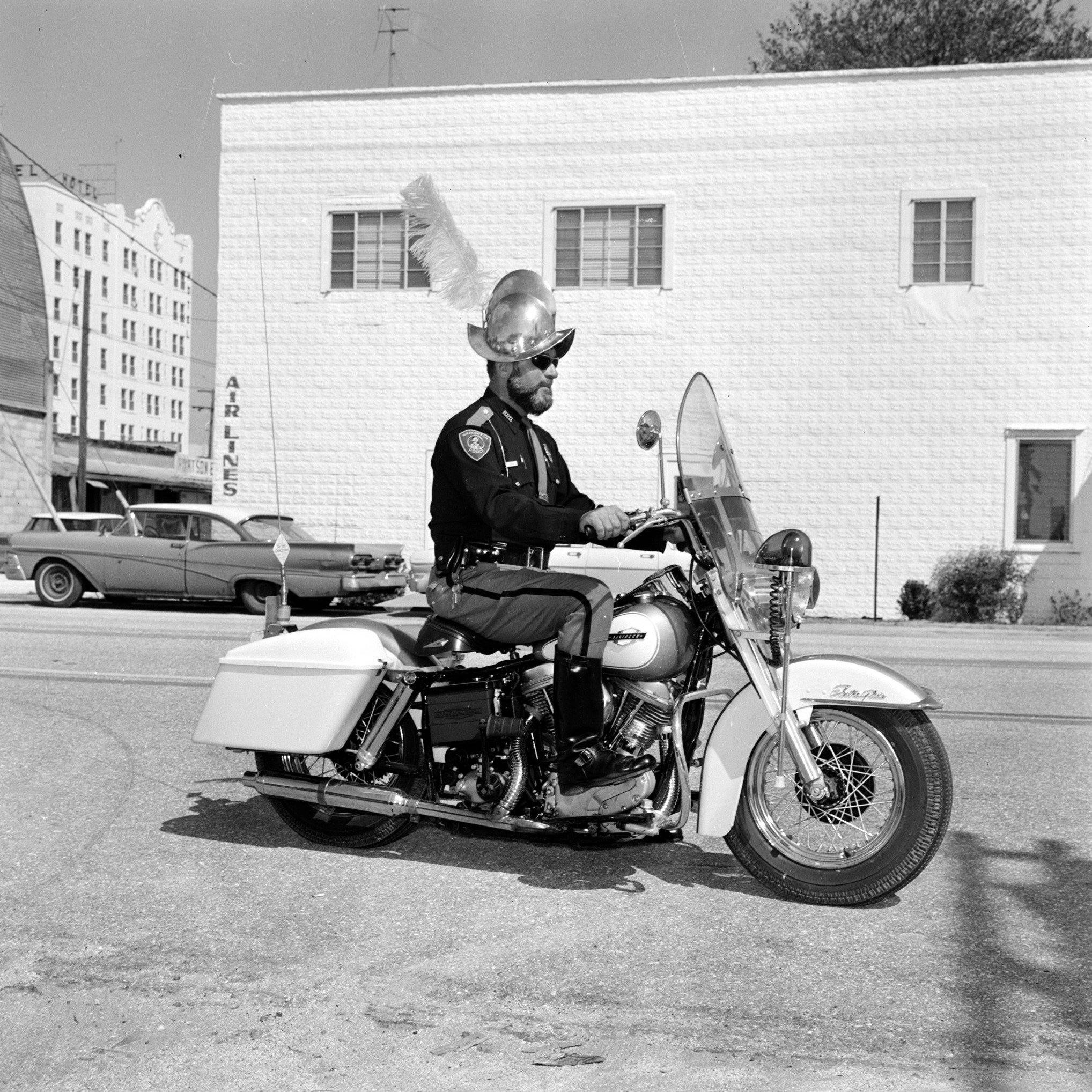 It's parade day! Here's a throwback to the mid-1960s, when a BPD motorcycle officer went all out on the big day. Before heading downtown or lining up along the parade route, take a minute to plan your drive. Scroll down our feed for a map, or see the