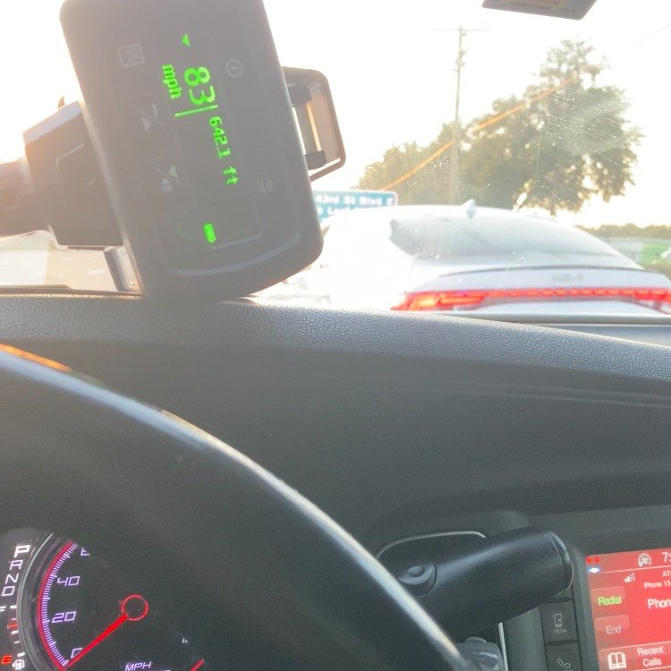 🚔 Our speed-enforcement efforts continue. Officer Dozier recently stopped a driver going 83 mph in a 45 mph zone. The driver noted that he watches our social media feeds, which is appreciated, but he still received a citation for a mandatory court a
