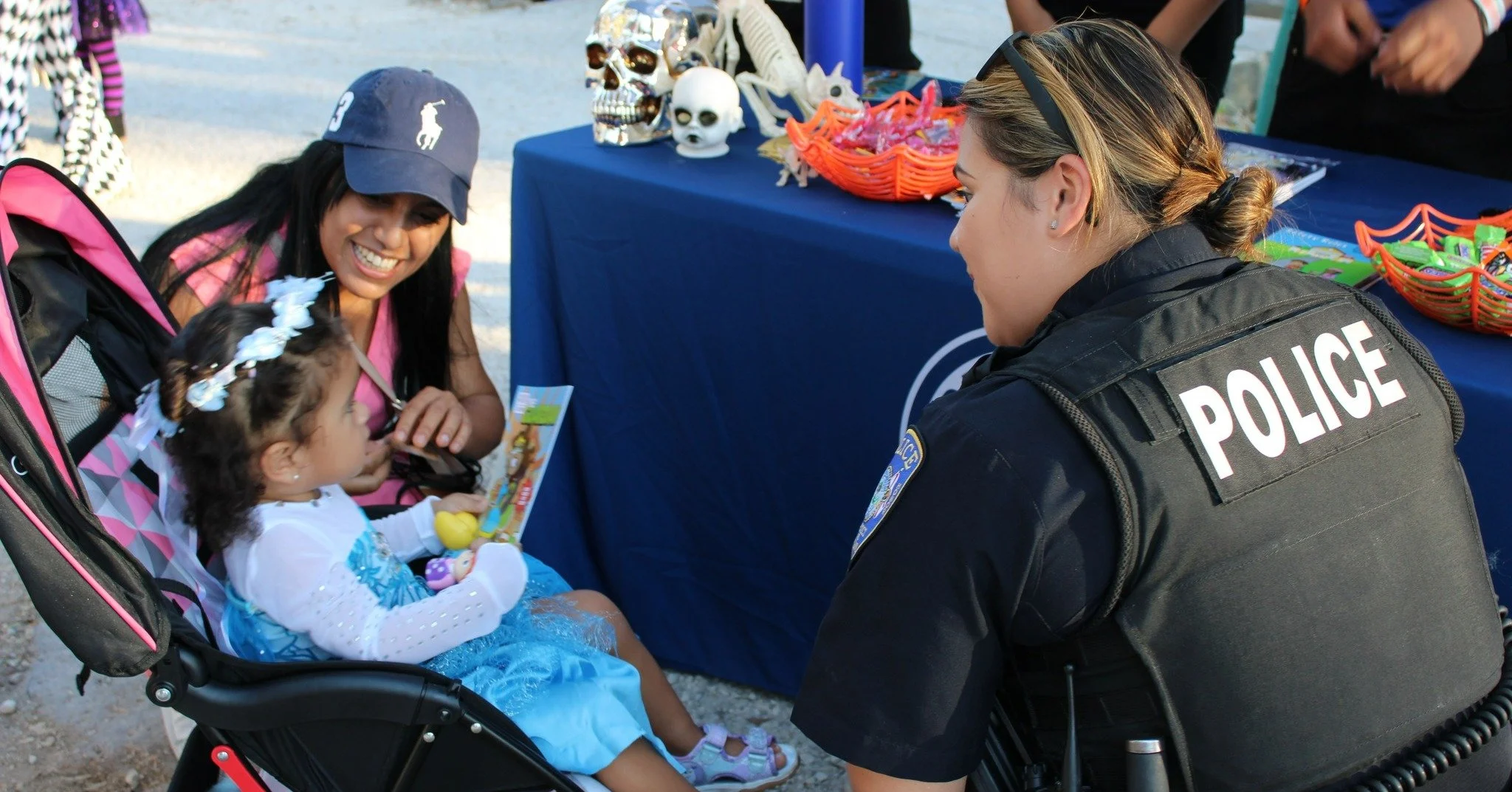 🎃 Tonight's the night! Join BPD at the annual #GoblinGathering at G.T. Bray Park. The frightfully fun, family-friendly event, from 4-8 p.m., features bouncy inflatables, a petting zoo, costume contests, and - of course - trick-or-treating! 
Visitors