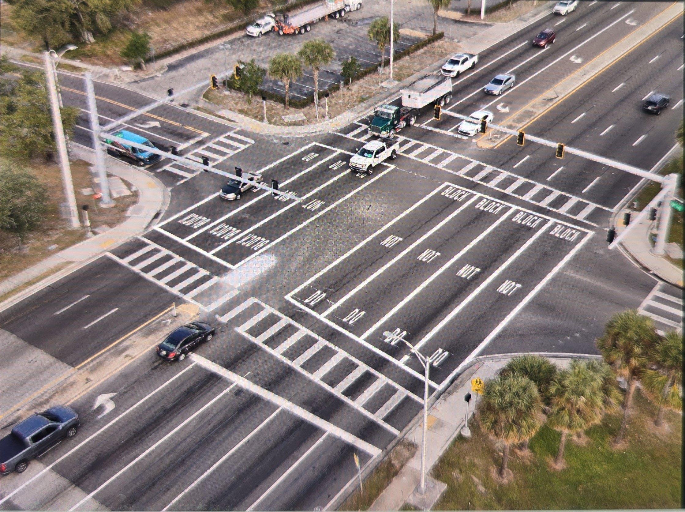 Don’t Block the Box reminders coming to several major intersections ...
