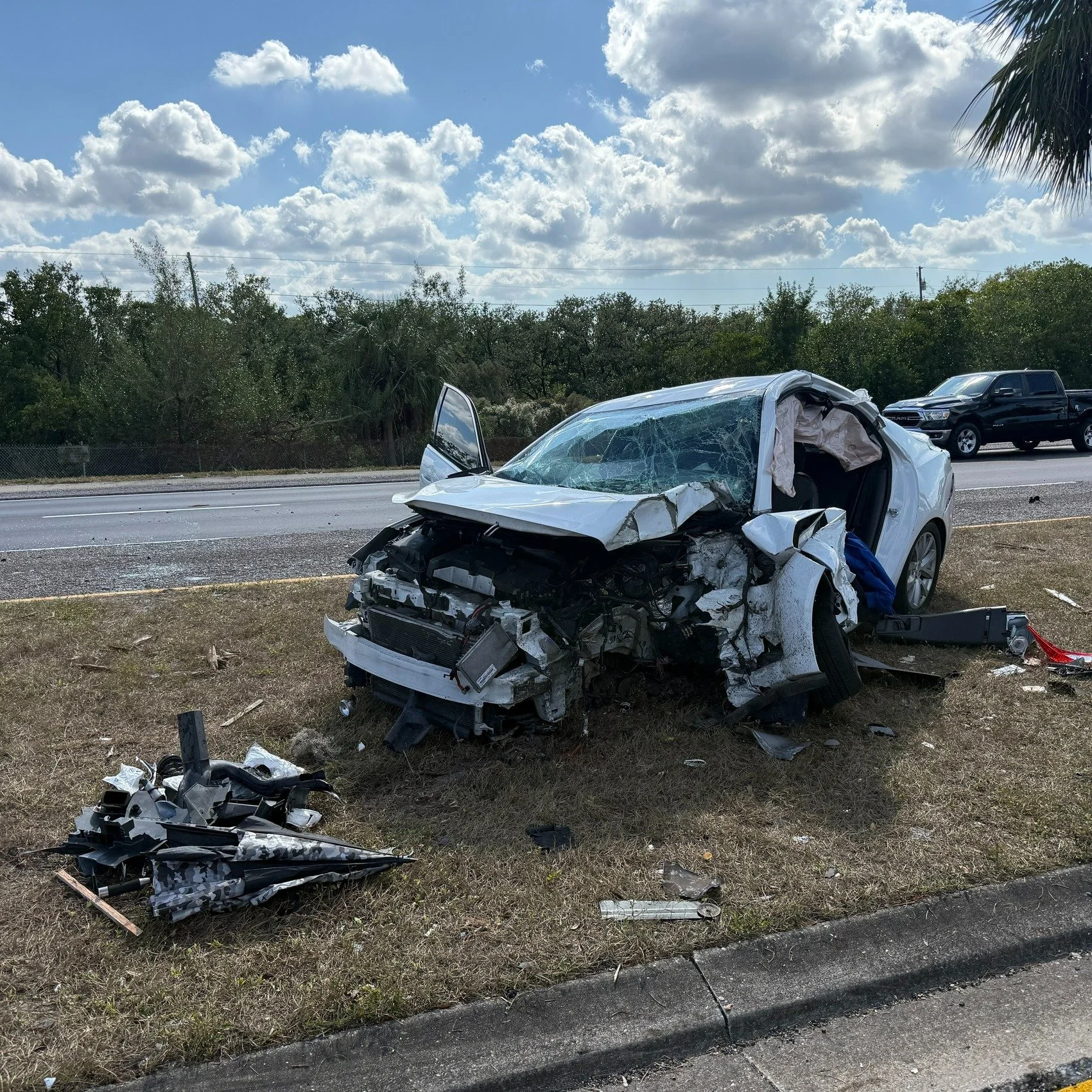 * INFORMATION REQUEST *  BPD's Traffic Unit continues its investigation into Monday's crash in the 3400 block of SR-64 E. The driver of the white vehicle passed away at the hospital. We appreciate the drivers who provided information at the scene. Ho