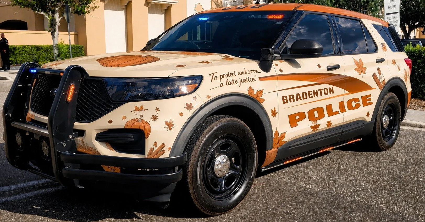 🎃 Based on the line at Starbucks today, pumpkin spice season is back. Perfect timing, frankly, because we just received our first seasonal patrol vehicle. And while there&rsquo;s only one of these sweet, sweet rides, don&rsquo;t worry: All BPD cruis