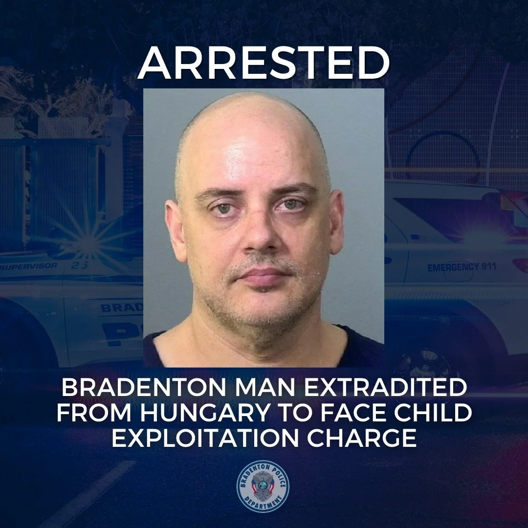 🚨 A Bradenton man who fled to Hungary in 2022 to avoid arrest on child exploitation charges has been returned to Florida, marking the first time in over 25 years that a Hungarian citizen was allowed to be extradited to the U.S. 🚨

15 local, federal
