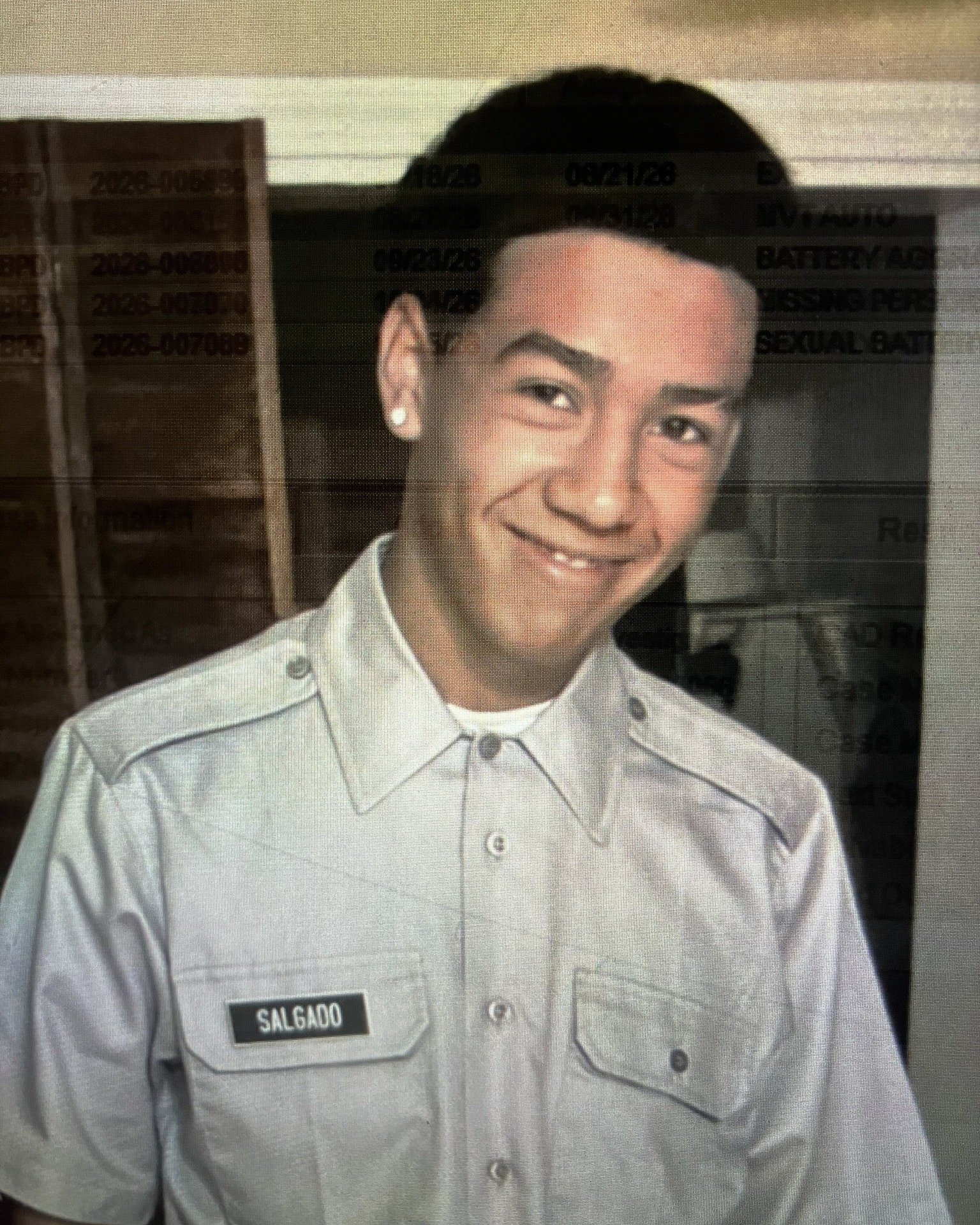 MISSING/RUNAWAY JUVENILE: Jeffrey Salgado Sevilla, 14, was reported missing on October 4th after failing to return home. He has not attended school (Palmetto High School) this week. Jeffrey is 5'6", approximately 140 lbs, with pierced ears. He w