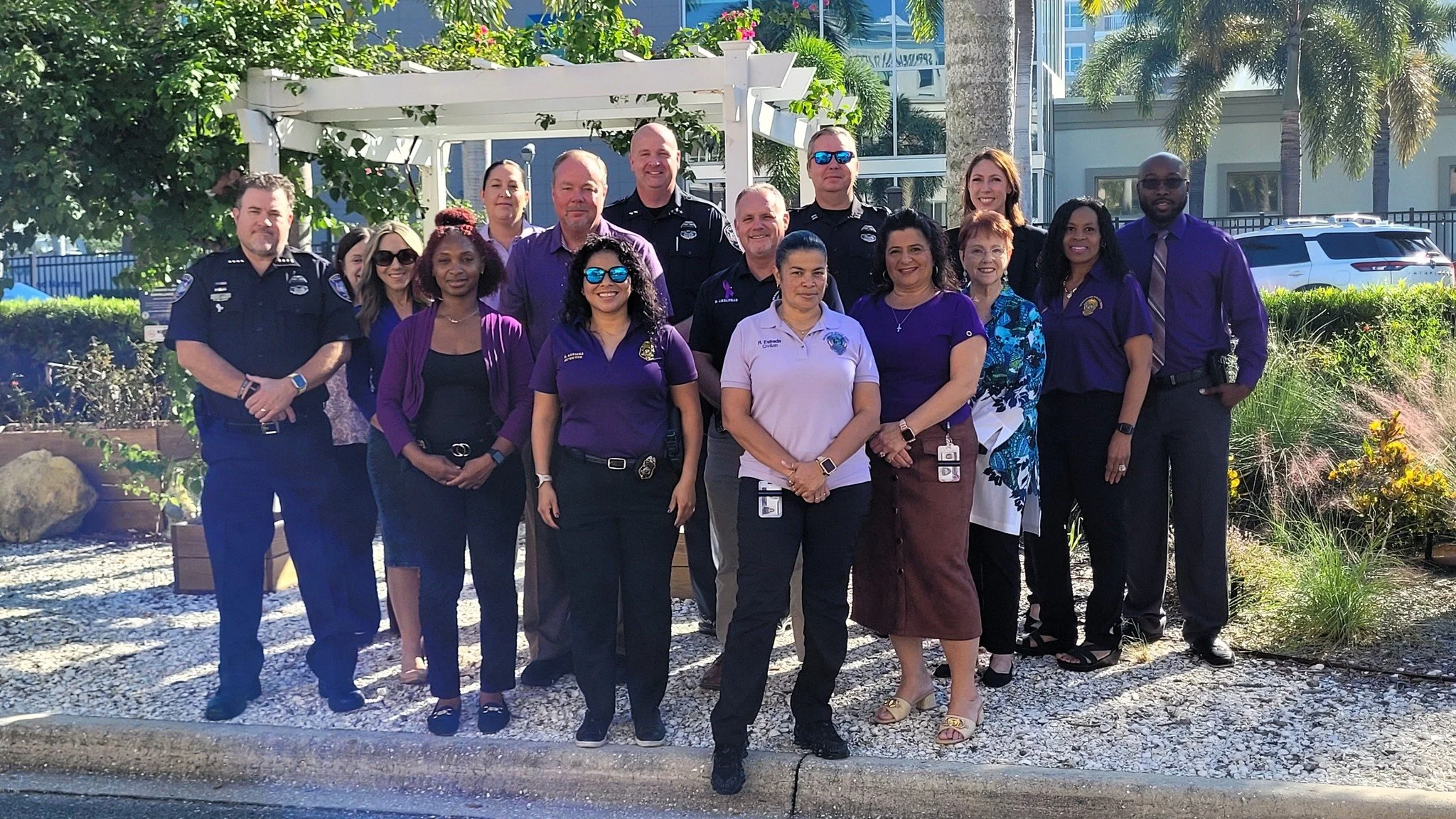 💜 WEAR PURPLE DAY 💜  Today, BPD wore purple - or purple ribbons! - to stand in solidarity with survivors, honor those impacted by domestic violence, and send a clear message: abuse has no place in our homes or our community.

If you or someone you 