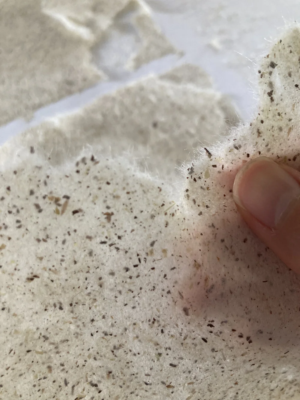 fluff sample breaking.JPG