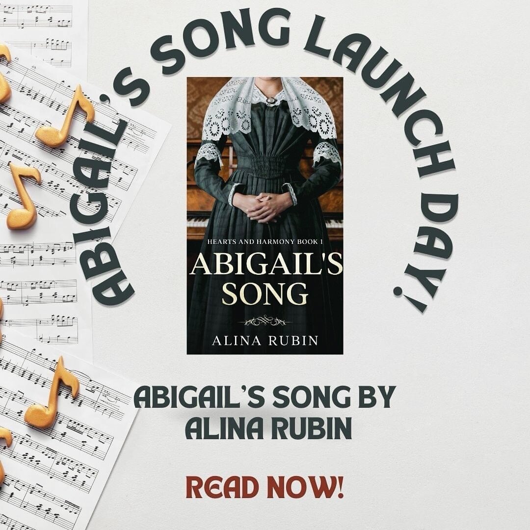 HaPpY &quot;coming out&quot; PUB day Alina‼️‼️https://www.amazon.com/Abigails-Song-Hearts-Harmony-Book-ebook/dp/B0CLCYY7QK