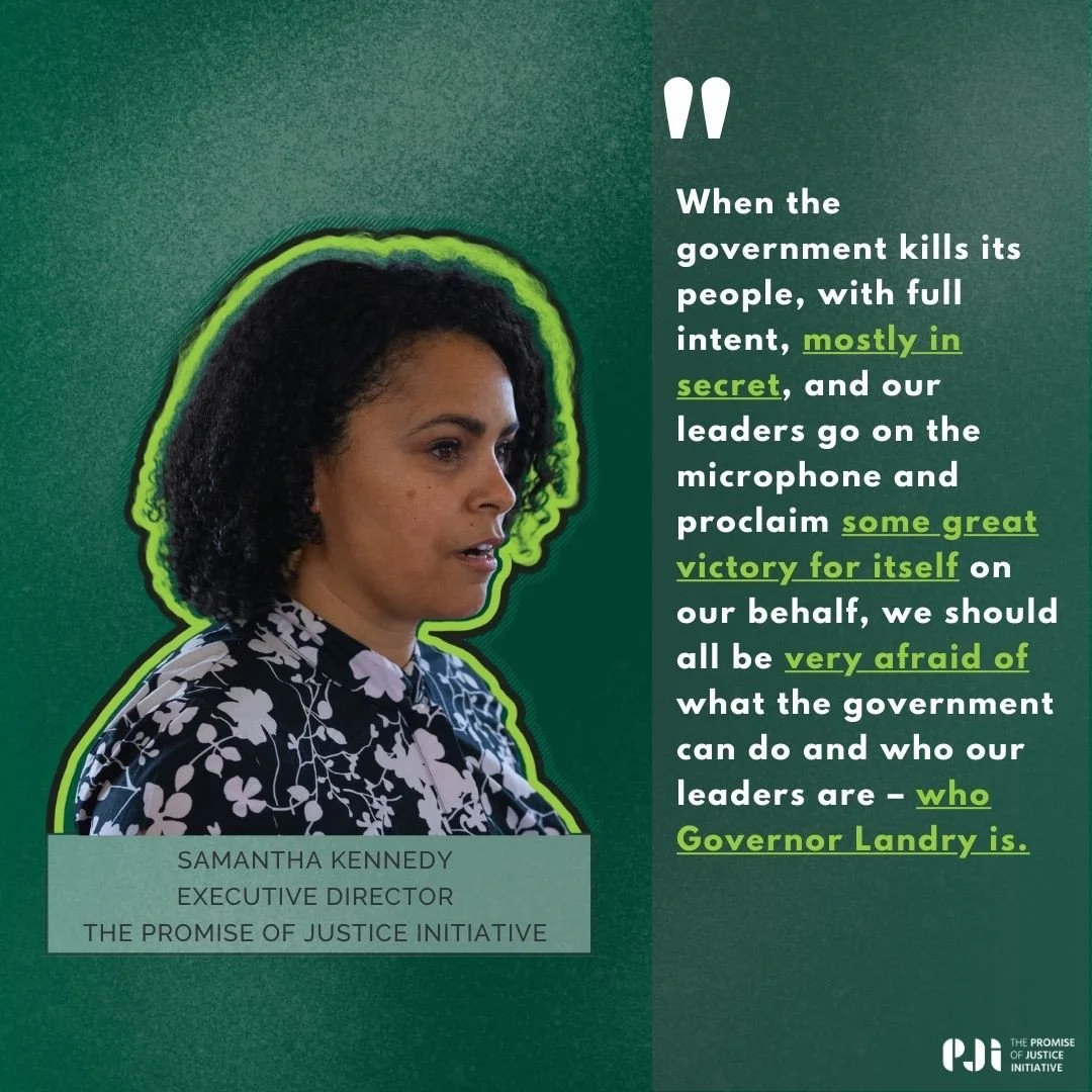 As #BlackHistoryMonth comes to a close this year, we reflect on how deeply racism is entrenched within the criminal legal system here in Louisiana, specifically the state's death penalty system. The modern death penalty is a racist relic of the lynch