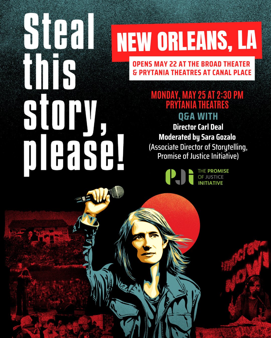 Winner of eight audience awards, Steal This Story, Please! is the gripping portrait of iconic independent journalist Amy Goodman (Democracy Now!). Urgent, provocative and unexpectedly funny, Steal This Story, Please! is both a call-to-action and a ce