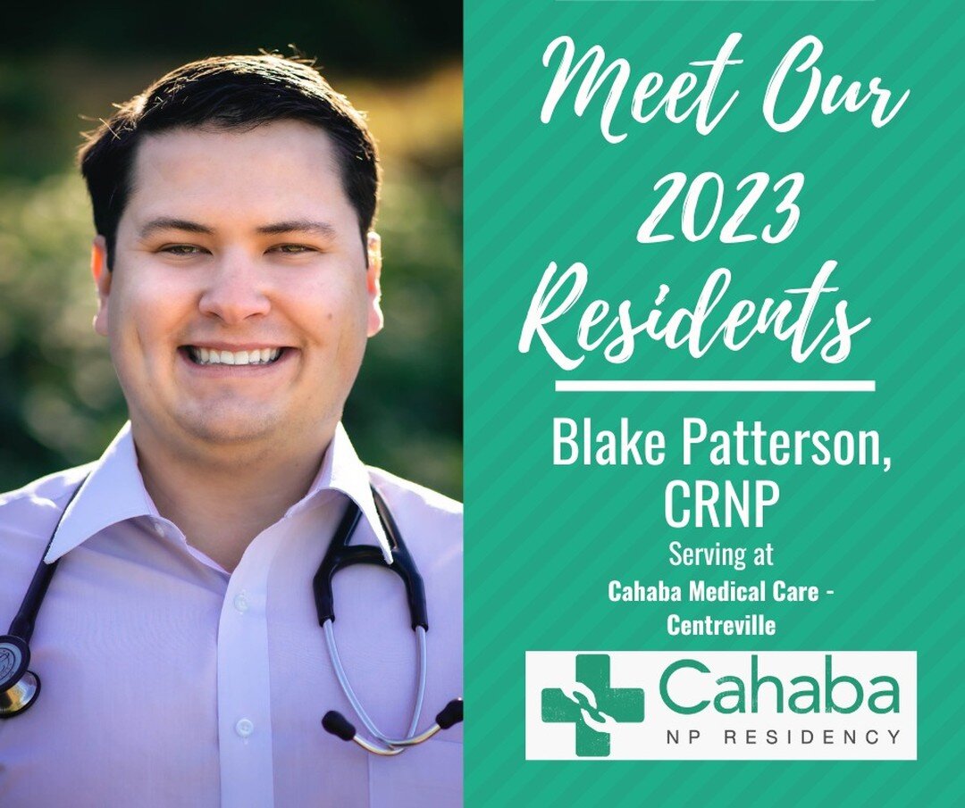 Meet Blake! 

We are so excited to hace you join us at Cahaba. Blake chose Cahaba because he knew he wanted to serve the beautiful rural communities in Alabama and to help provide access to care so that everyone has the opportunity to live a healthie