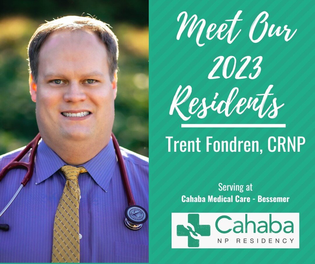 Trent comes to us from Tuscaloosa, Alabama. He completed his MSN Degree at the University of Alabama at Birmingham and previously worked at Children's of Alabama for 7 years. He heard about Cahaba Medical Care because he completed his clinical rotati