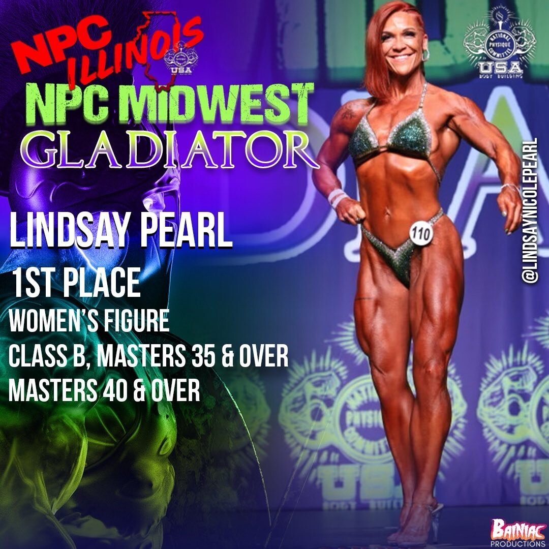 #tbt💪💥💪💥
NPC Midwest Gladiator 2023
Congrats to the 1st place winner of Women's Figure, Class B, Masters 35 &amp; Over and Masters 40 and Over, Lindsay Pearl! 💪🥇

@lindsaynicolepearl

📸 @d_ray_photography
📍@copernicuscenter
---
@npcnewsonline