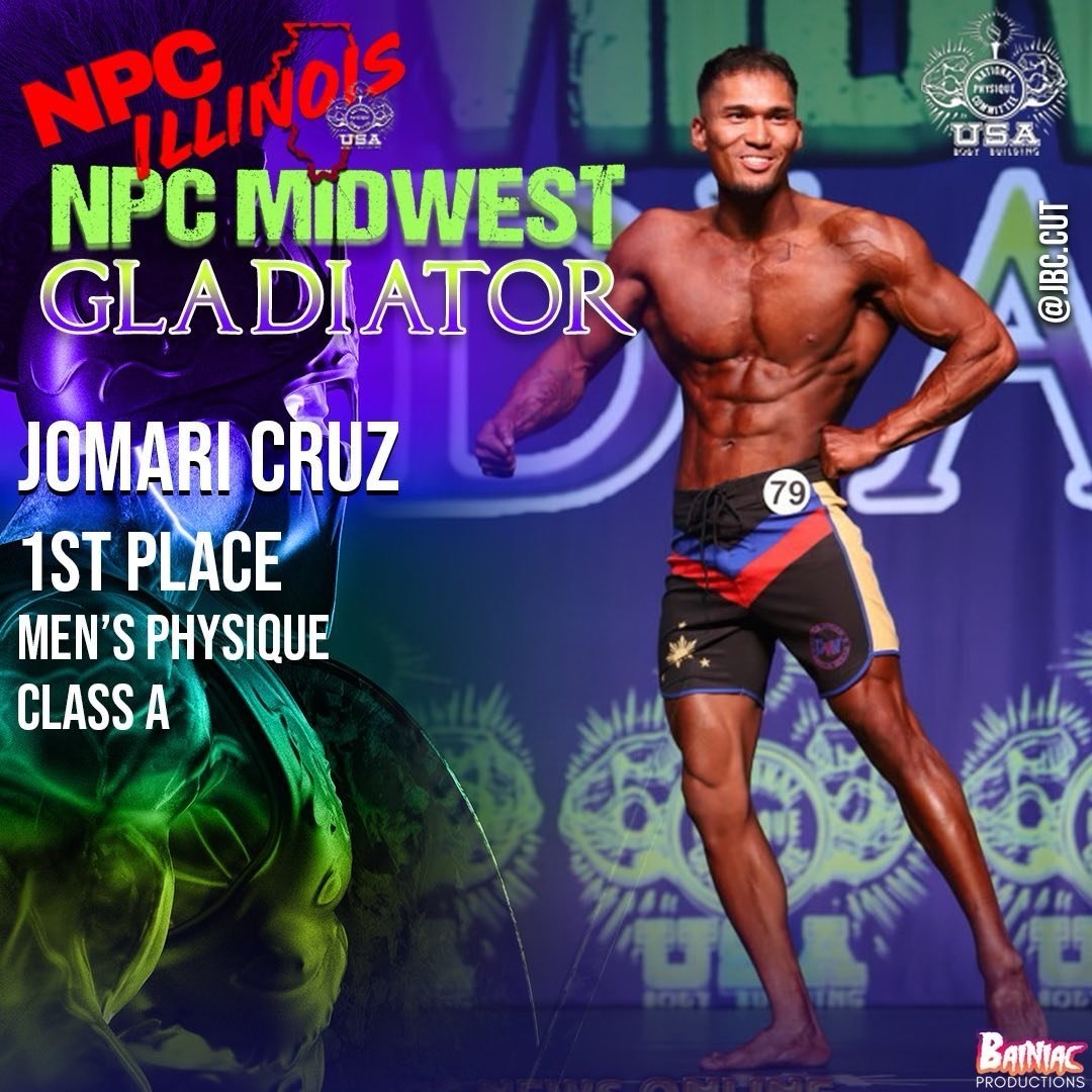 #tbt💪💥💪💥
NPC Midwest Gladiator 2023
Congrats to the 1st place winner of Men's Physique, Class A, Jomari Cruz! 💪🥇

@jbc.cut
📸 @d_ray_photography
📍@copernicuscenter
---
@npcnewsonlineofficialpage @npcworldwideofficial
#NPC #NPCIllinois #npcmidw
