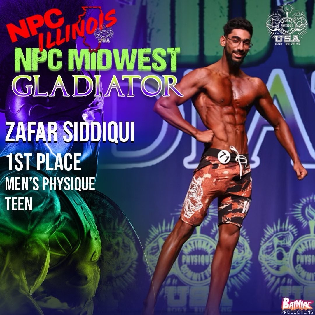 #tbt💪💥💪💥
NPC Midwest Gladiator 2023
Congrats to the 1st place winner of Teenage Men's Physique, Zafar Siddiqui! 💪🥇

📸 @d_ray_photography
📍@copernicuscenter
---
@npcnewsonlineofficialpage @npcworldwideofficial
#NPC #NPCIllinois #npcmidwestgla