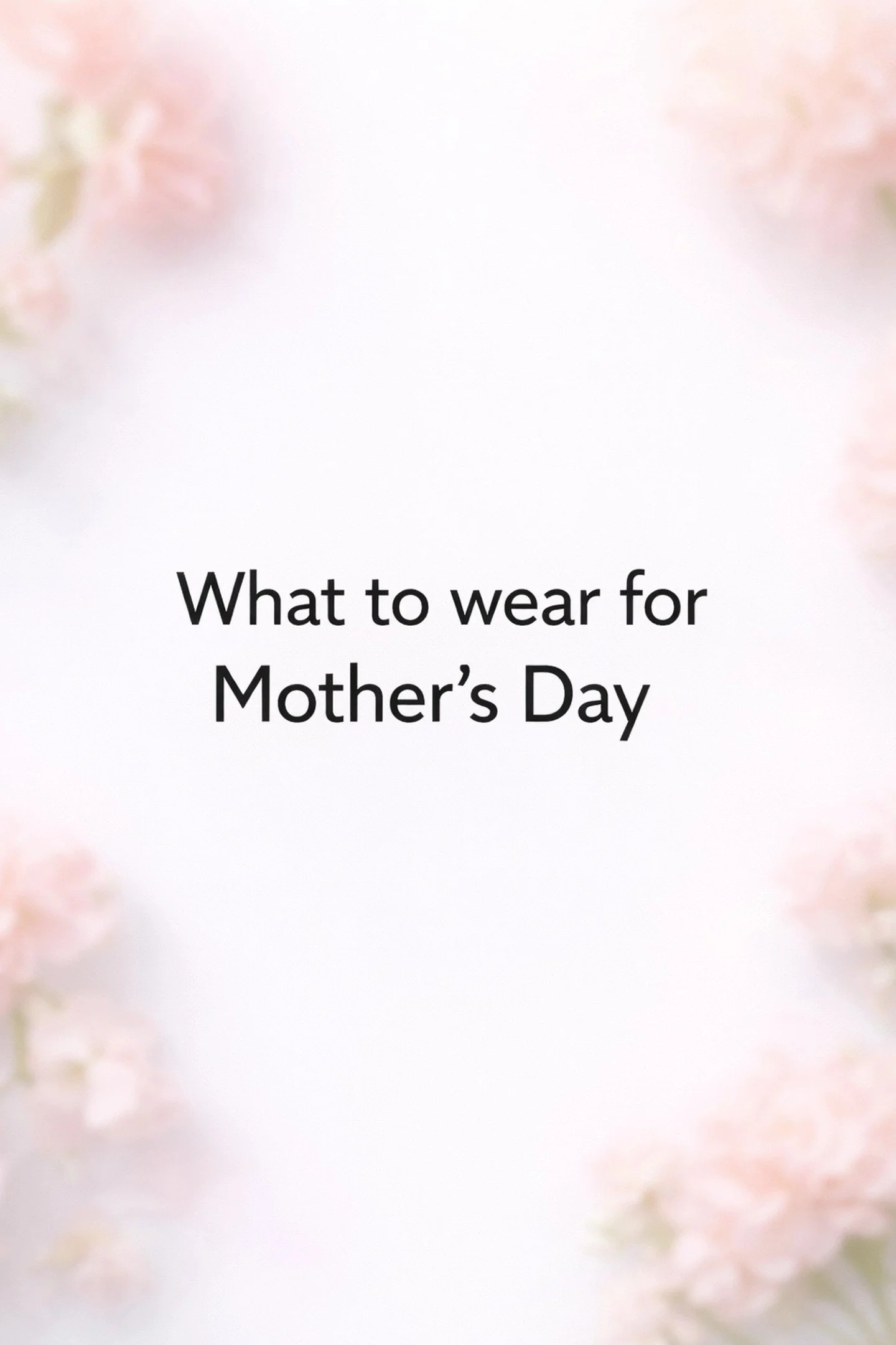 Planning your Mother&rsquo;s Day photos but staring at your closet like... what do I wear?! 

Don't worry, we've got you! Whether you're a fan of those timeless, airy neutrals or you love a fresh spring pop of color, we've put together a quick guide 