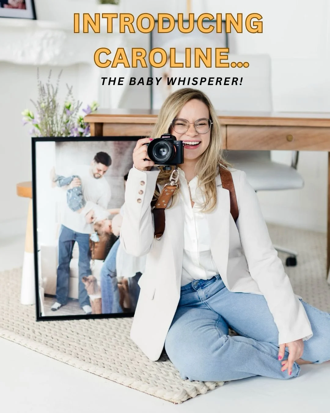 Introducing Caroline Gomes @carolinegomesphotography 
Caroline Gomes is the baby whisperer! She is so talented and does amazing newborn photography!
In addition to new born photography she also specializes in : maternity, family , cake smash and baby