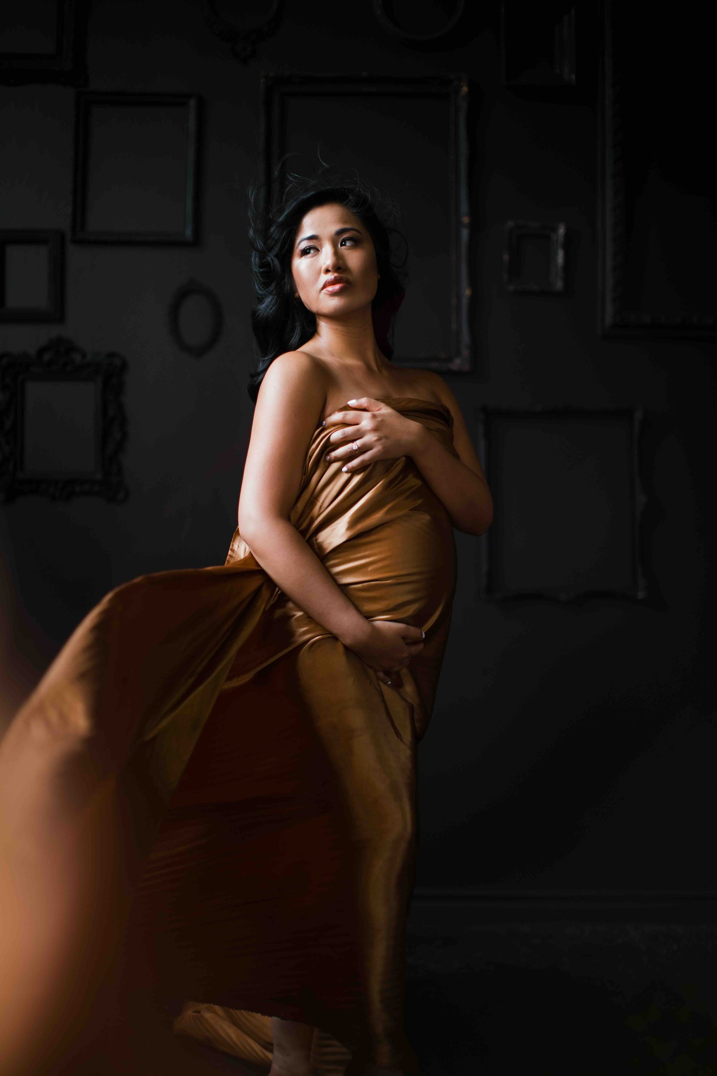 Gold Silk Wrap