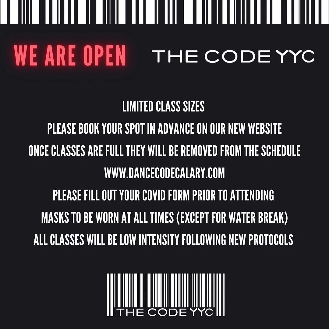 We are so excited to have clients back in the studio! Please note: due to extremely limited class sizes, clients on a VIP or unlimited pass will be charged a $10 no-show fee for late cancellations. Please fill out our COVID safety form before attendi