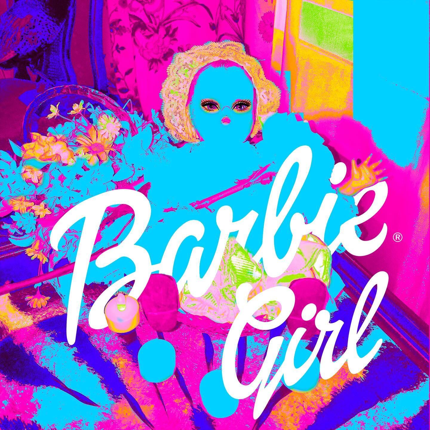 Faux album cover, inspired by Barbie
