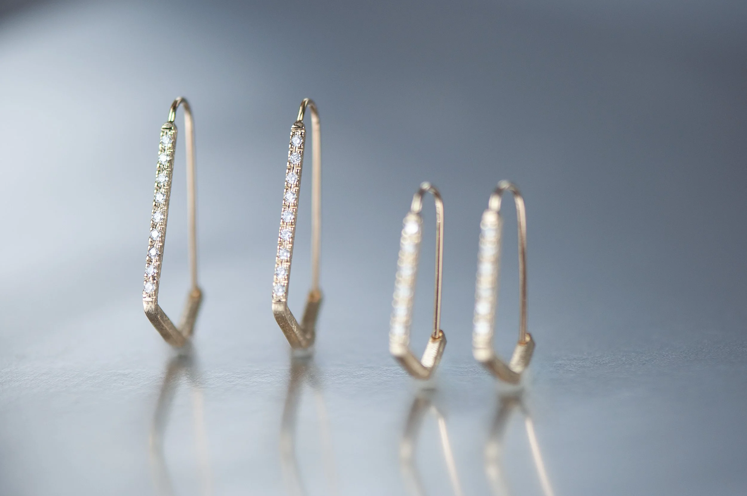 med and sm all dia 14K hoops 2.jpg