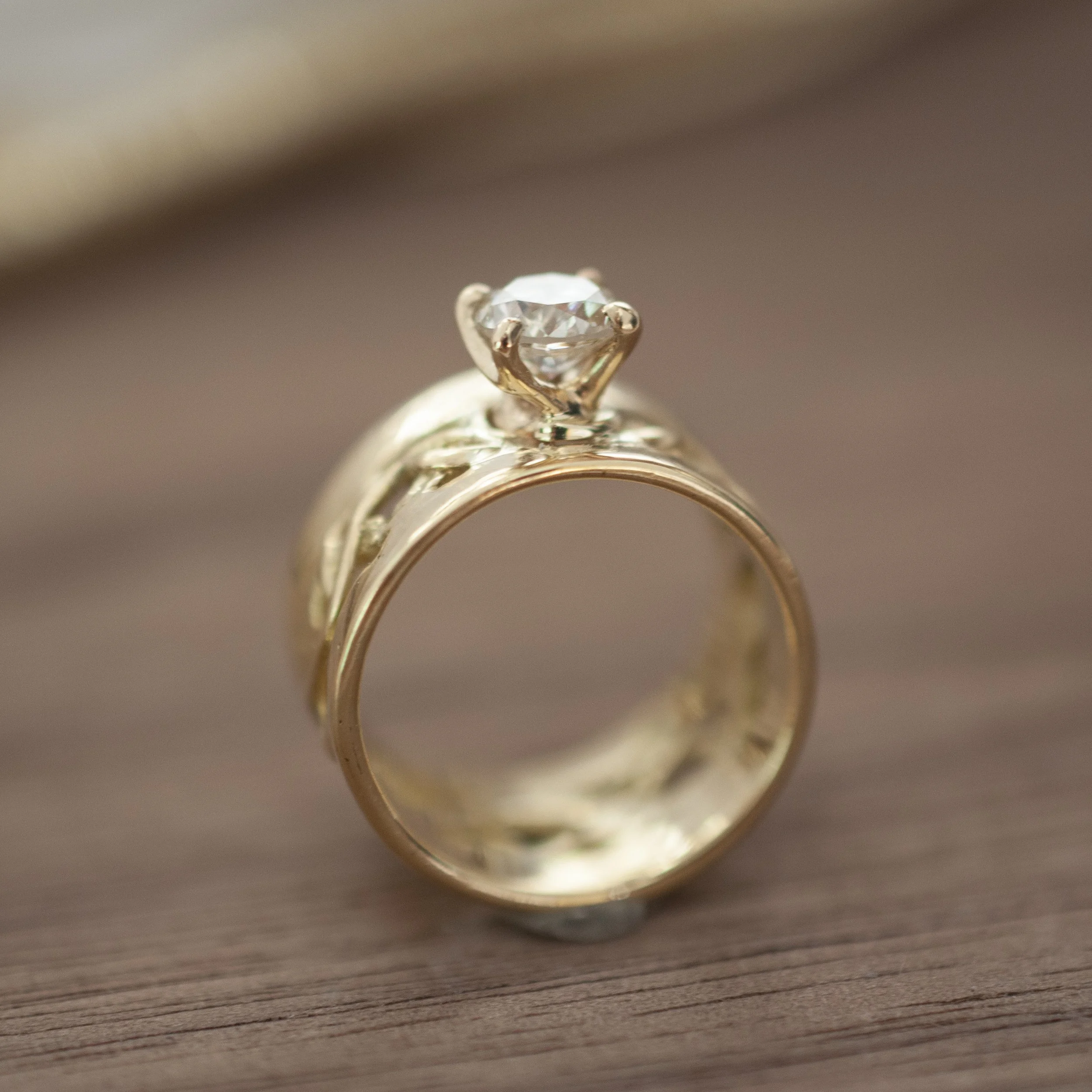 custom carved diamond mounting.jpg