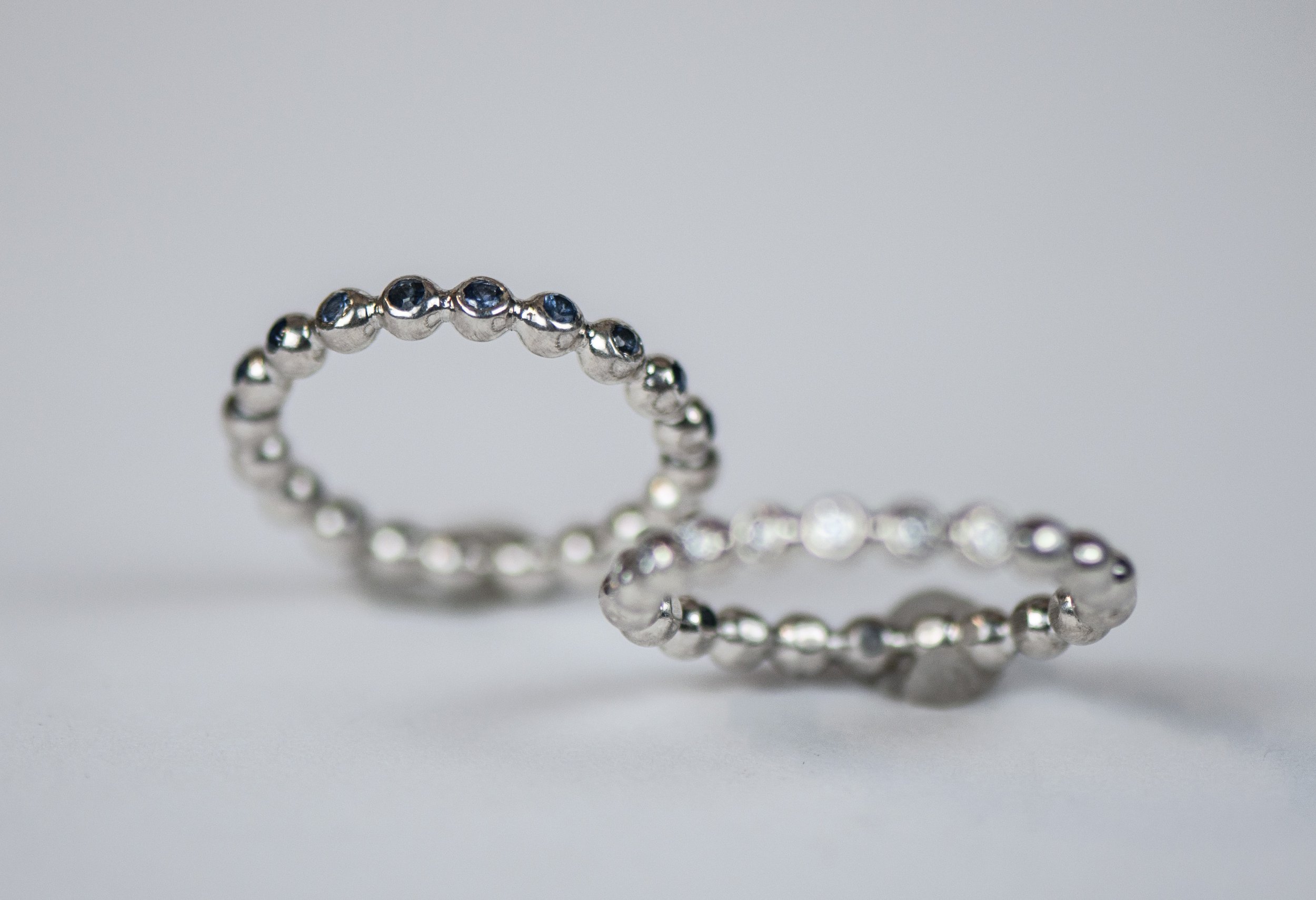 both silver bubble gemstone rings sapphire in focus.jpg
