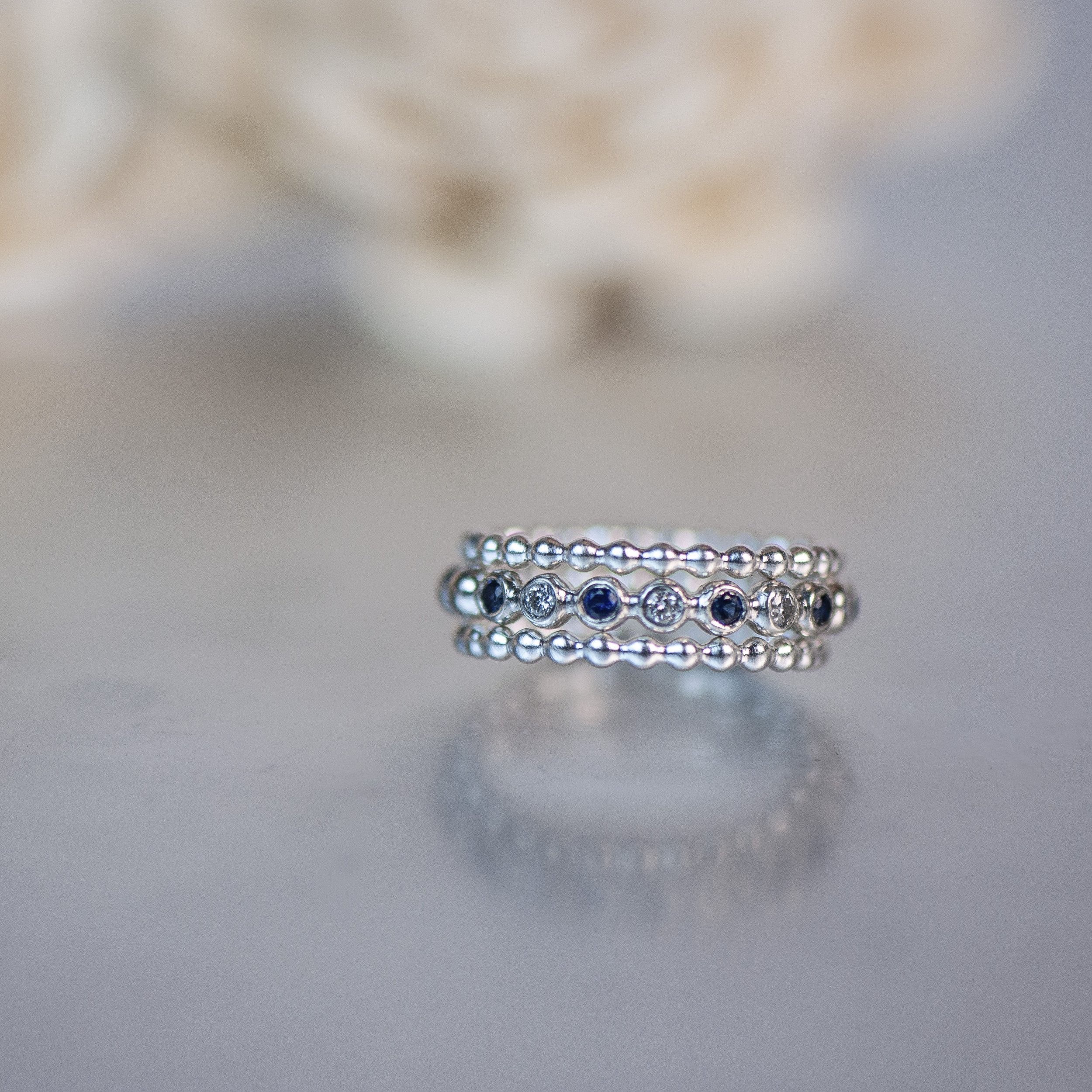 sapphire and diamond bubble ring stack 2.jpg