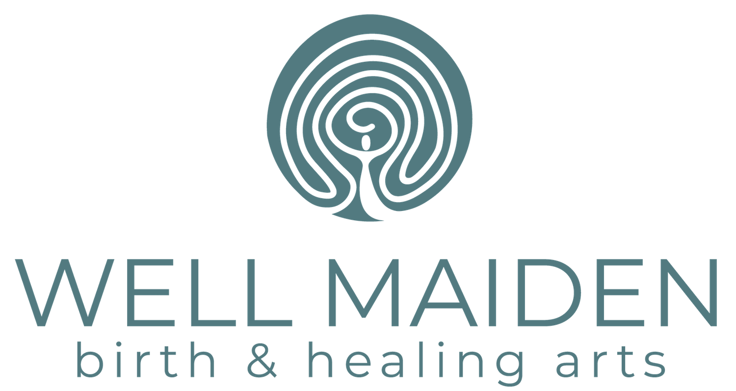 Logo for Well Maiden birth and healing arts