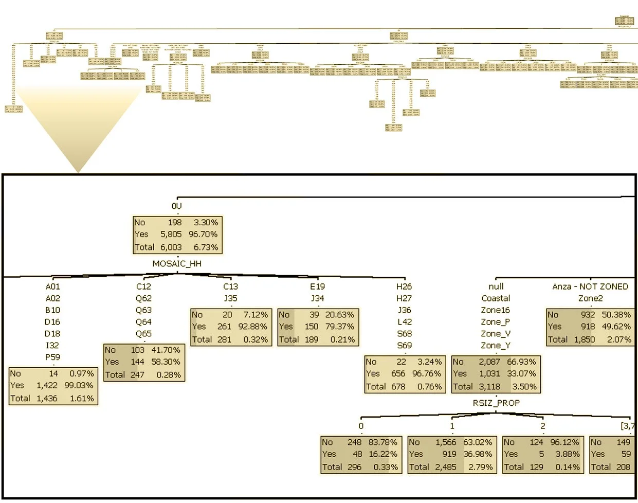 Blooming with decisions