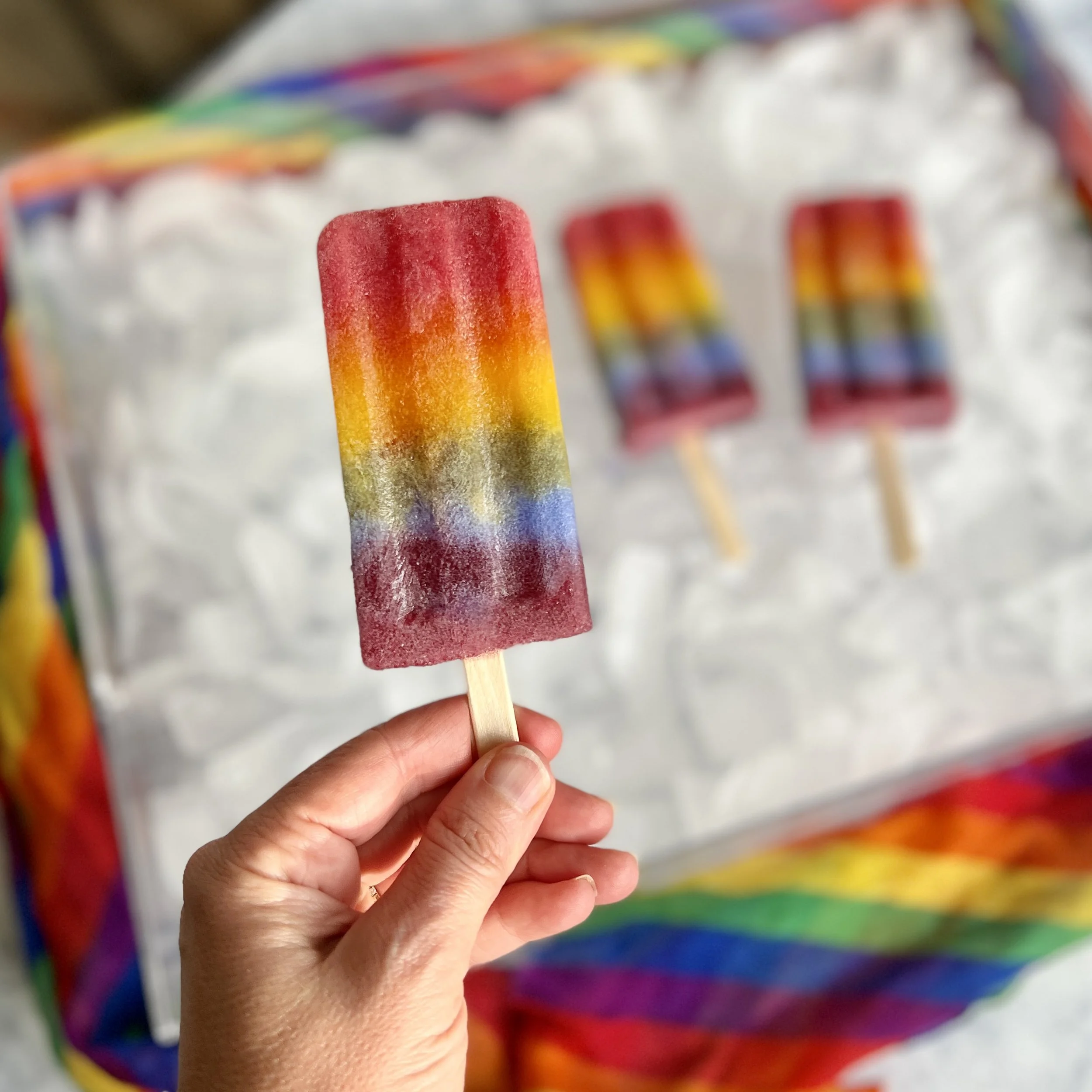 Rainbow Popsicles — Lectinfree and Glutenfree Recipes