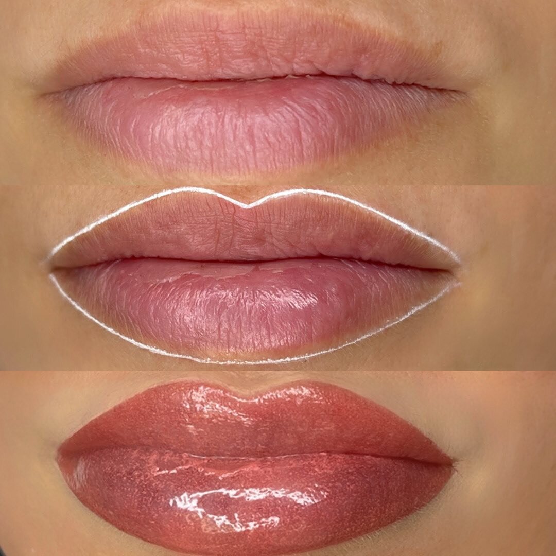 Tell me you have the perfect pout without telling me you have the perfect pout! 👄

This fresh #LipBlush was achieved using &lsquo;Malina&rsquo; &amp; &lsquo;Bare&rsquo; in @evenflocolours &amp; I&rsquo;m loving these results! 🔥 Now imagine waking u