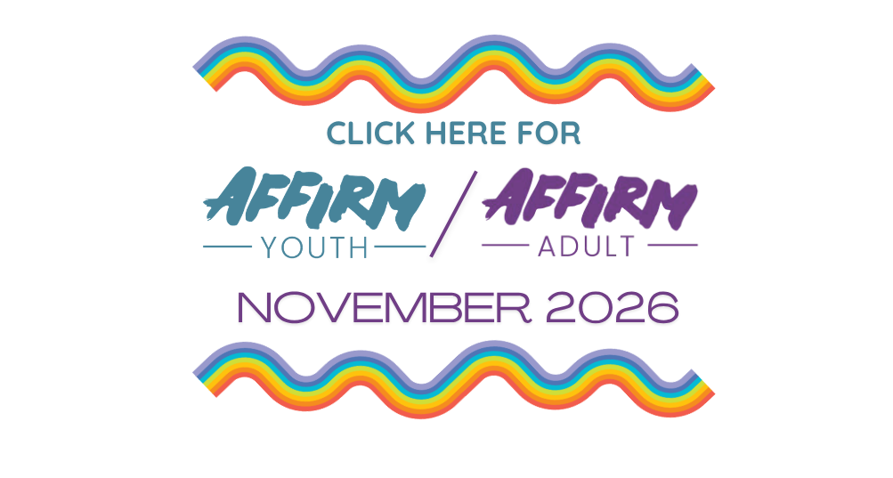 AFFIRM Youth AND Adult Training. November  6, 13, 20, 2026