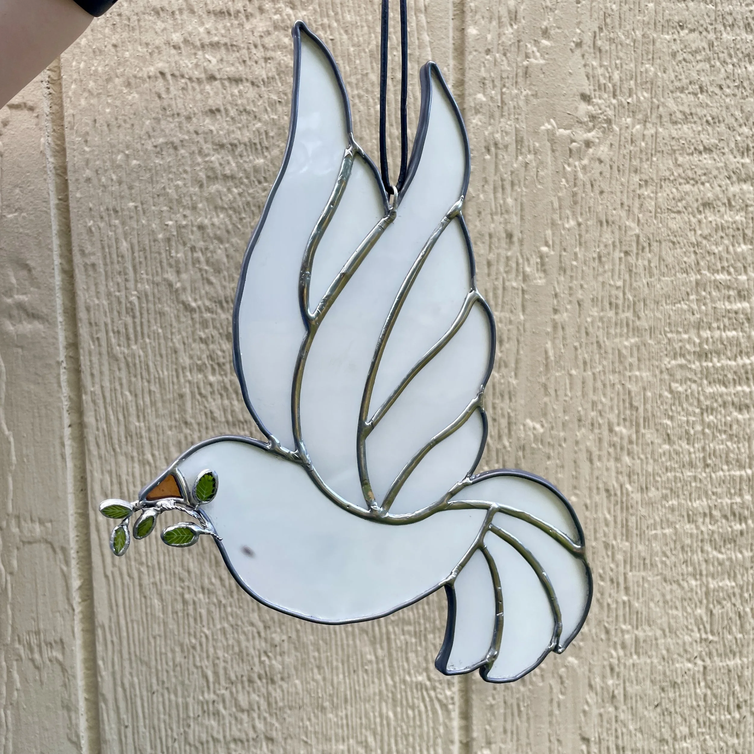 Confirmation Gift - White Dove with Olive Branch