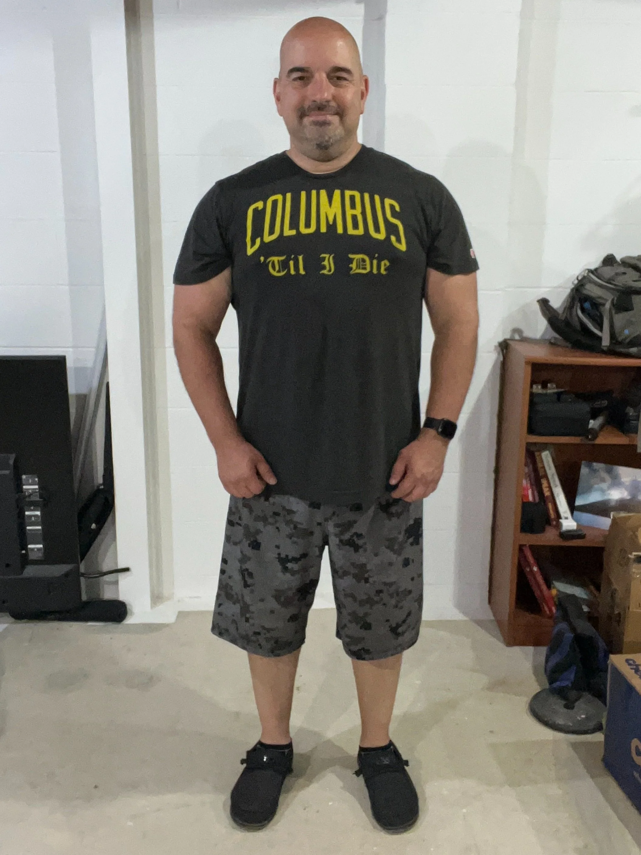 Matt after losing 20 pounds and reversing pre-diabetes with remote coaching from The Aerobic Powerbuilder — stronger, healthier, and thriving despite a 60+ hour workweek.