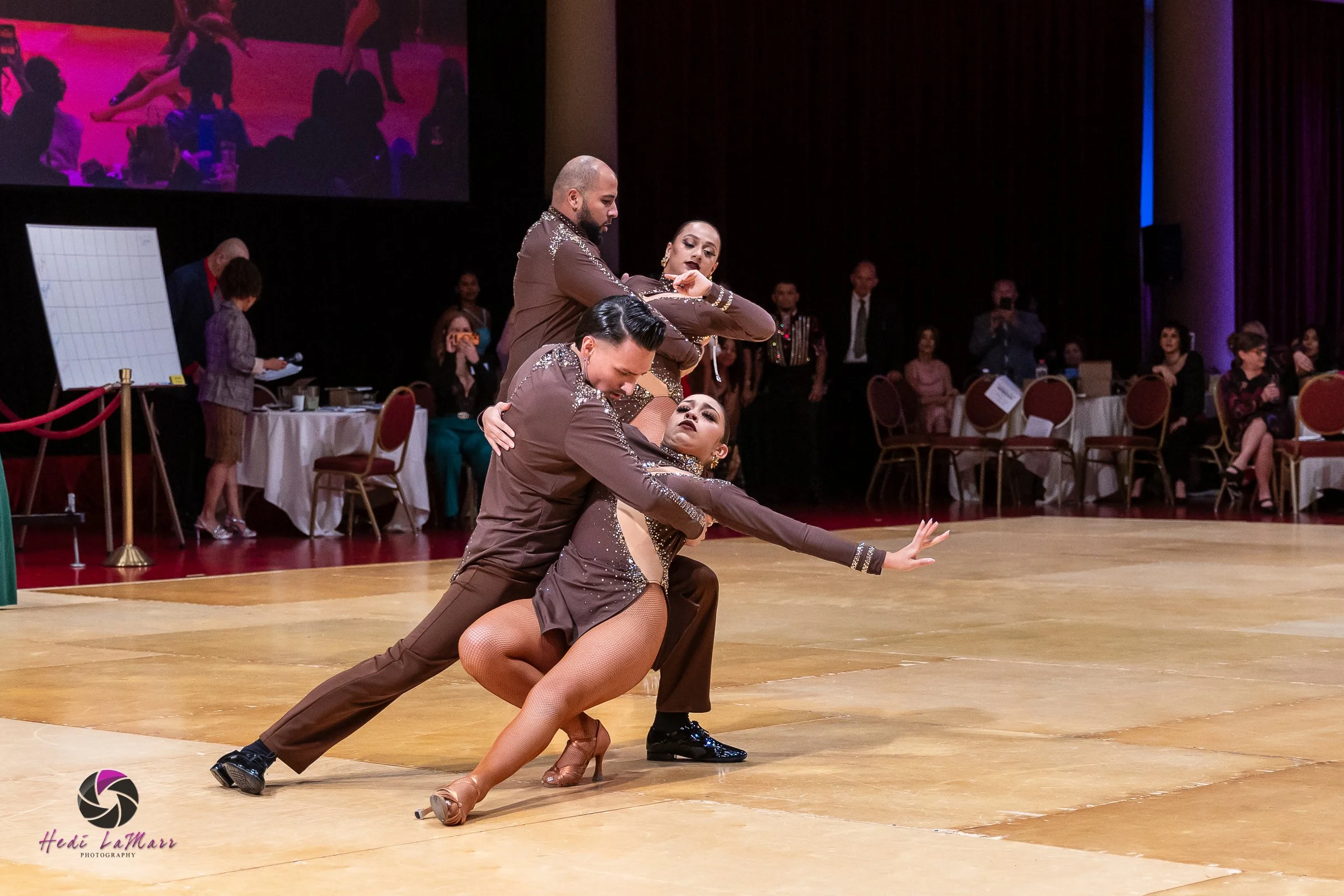 Chi X performing at the 2026 Rhumba 4 Rainbow gala event