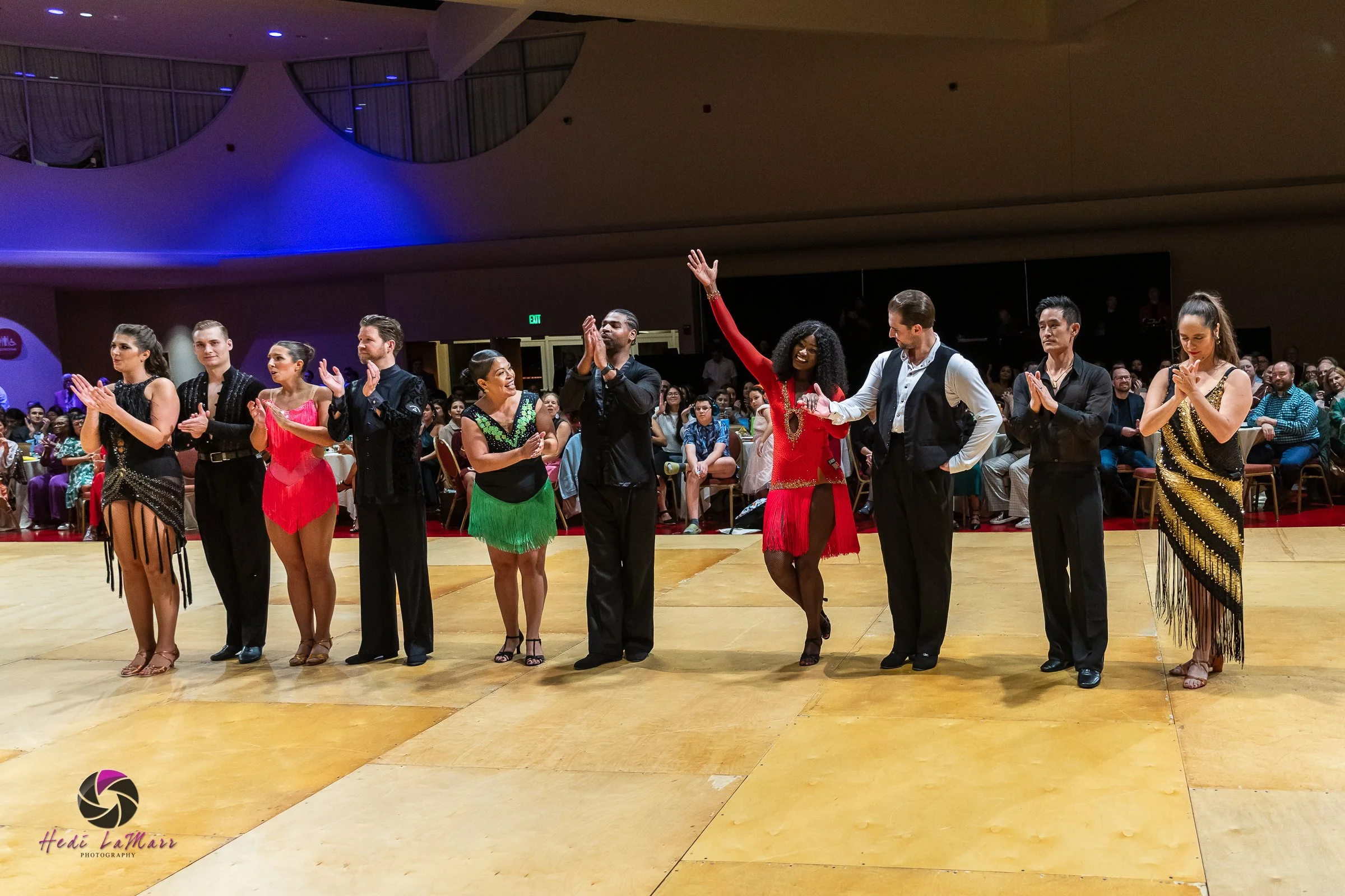 Contestants of the 2026 Celebrity Dance Competition Event at 22nd Annual Rhumba 4 Rainbow Gala