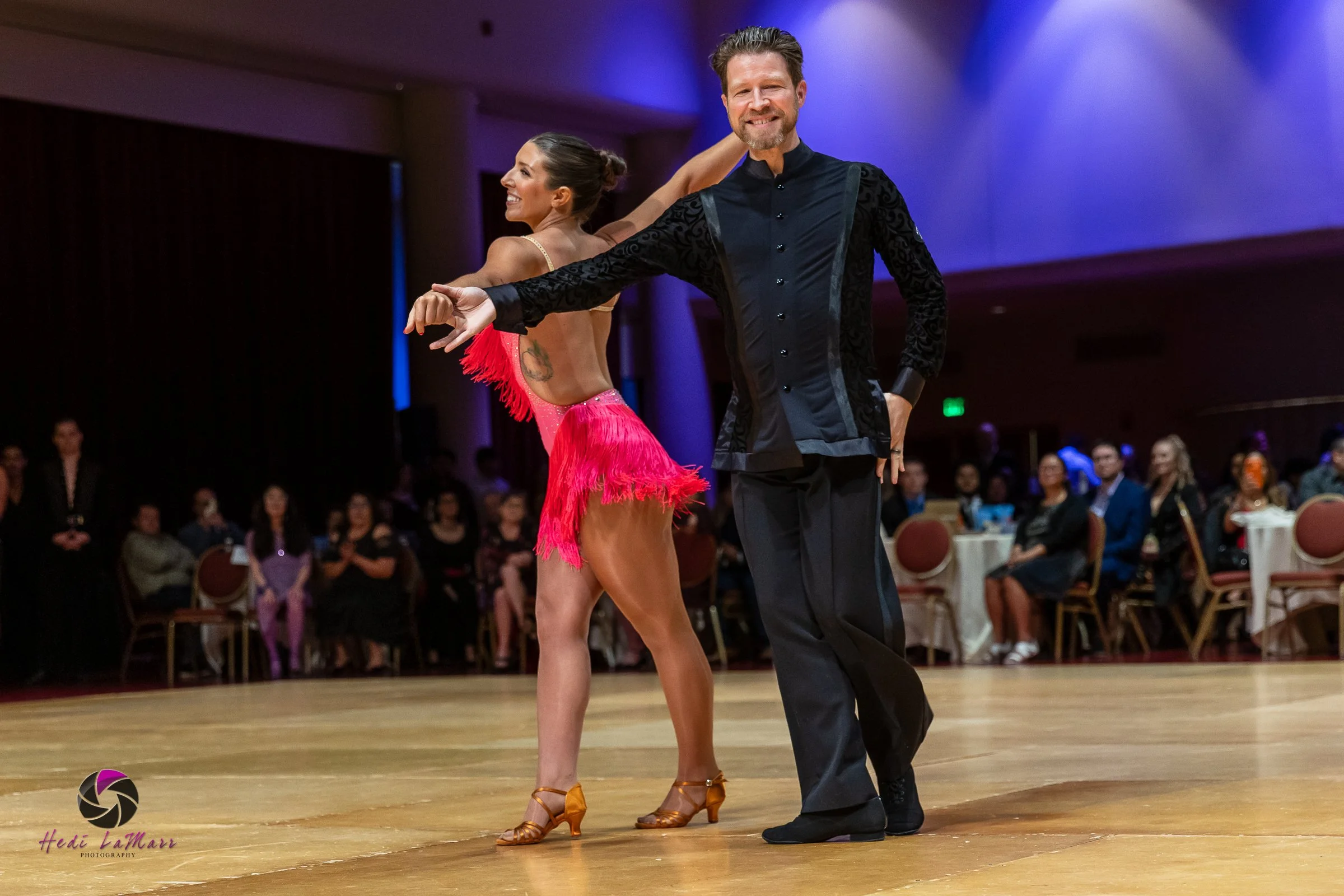 Gracie Tuohy, 2026 Celebrity Dance Contestant, and dance partner, David Browning from Arthur Murray Dance Studio