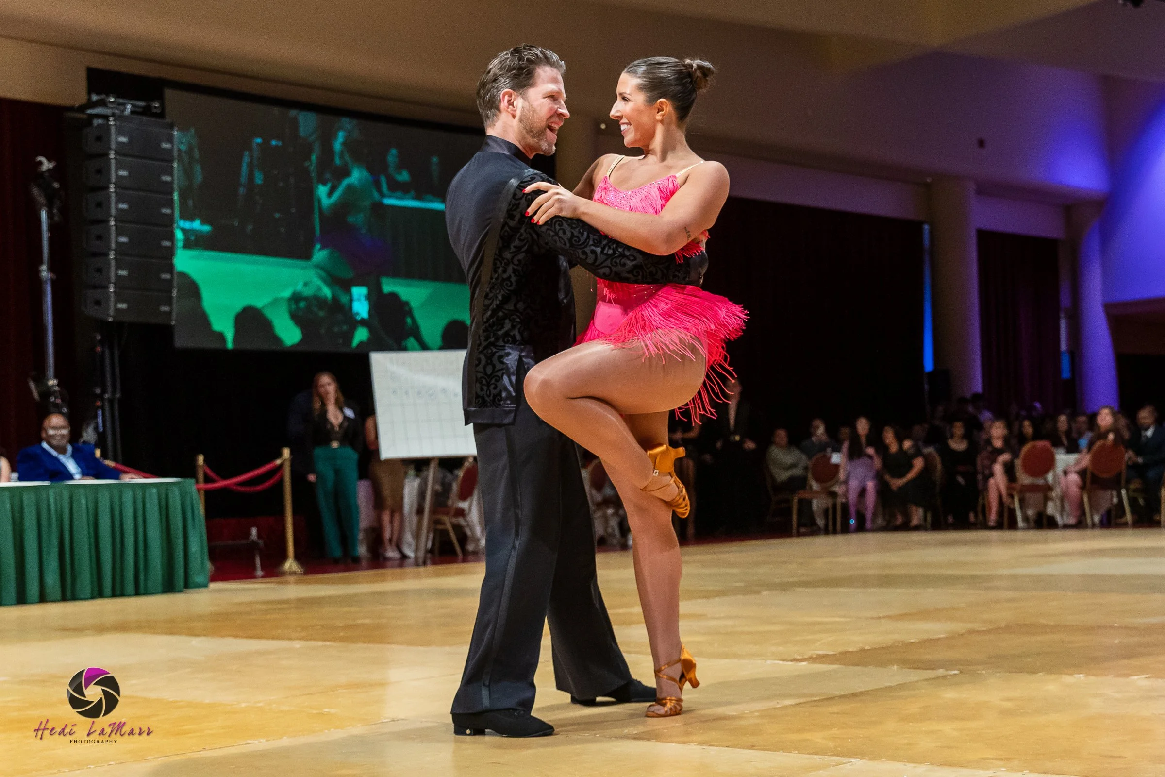 Gracie Tuohy, 2026 Celebrity Dance Contestant, and dance partner, David Browning from Arthur Murray Dance Studio