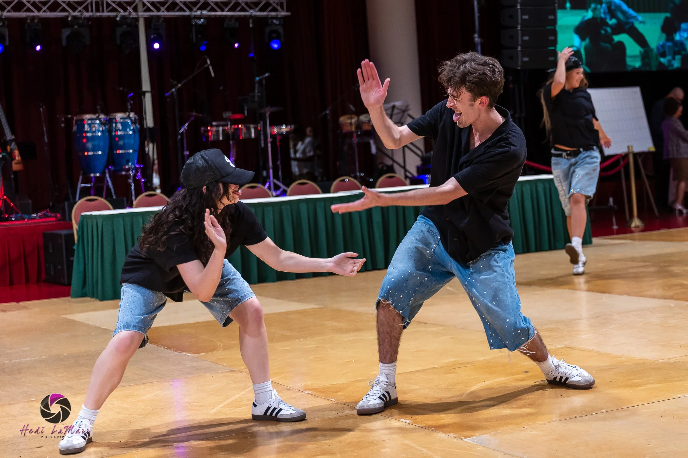 Barrio Dance performing their second act at the 22nd annual Rhumba 4 Rainbow gala