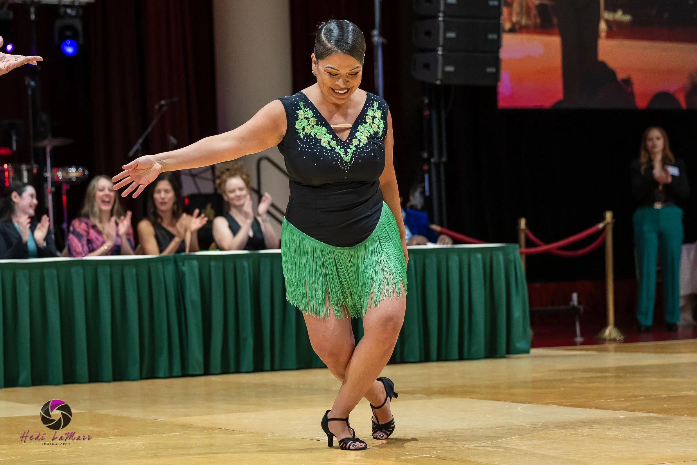 Maria Redmond, 2026 Celebrity Dance Contestant's final bow on the dance floor