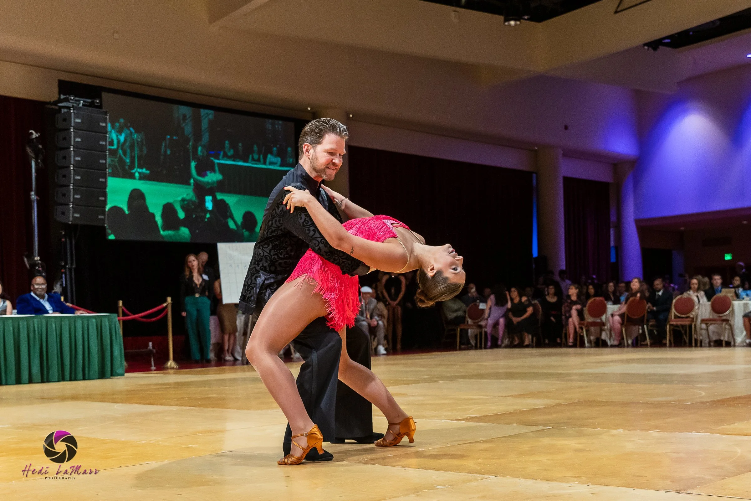 Gracie Tuohy, 2026 Celebrity Dance Contestant, and dance partner, David Browning from Arthur Murray Dance Studio