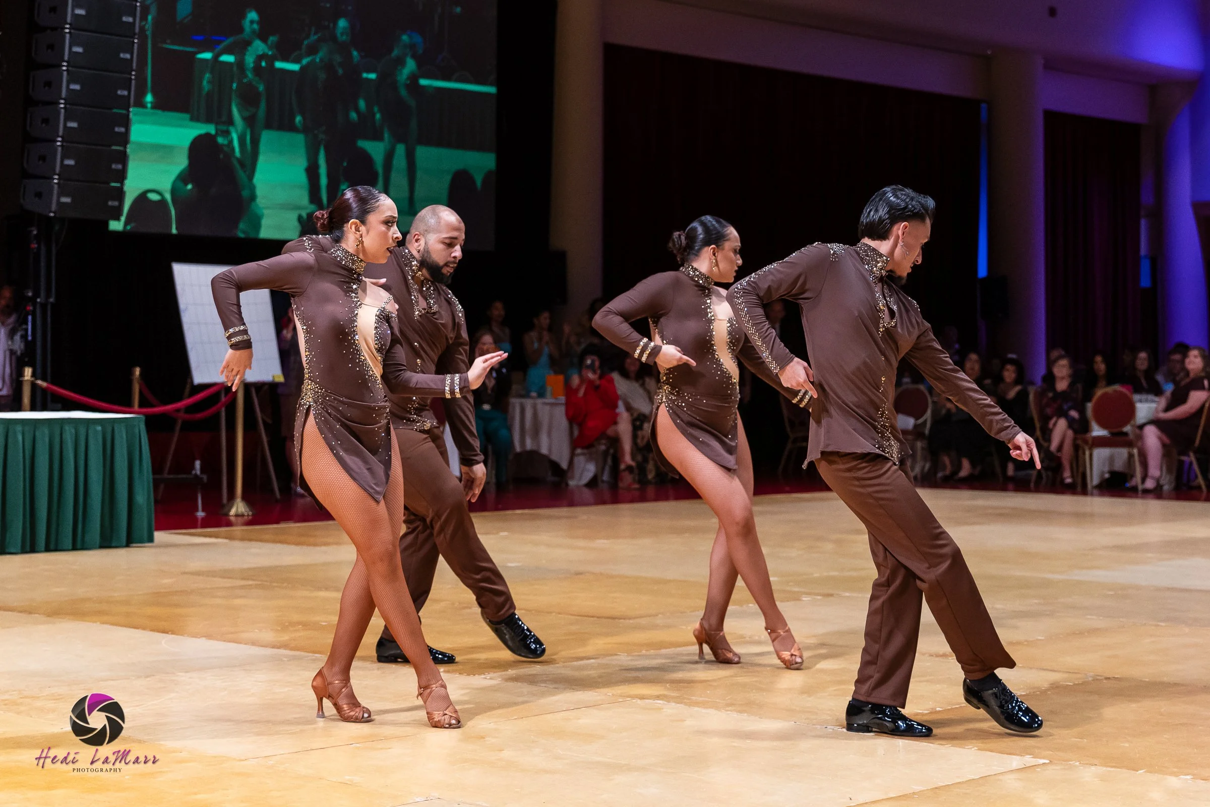 Chi X performing at the 2026 Rhumba 4 Rainbow gala event