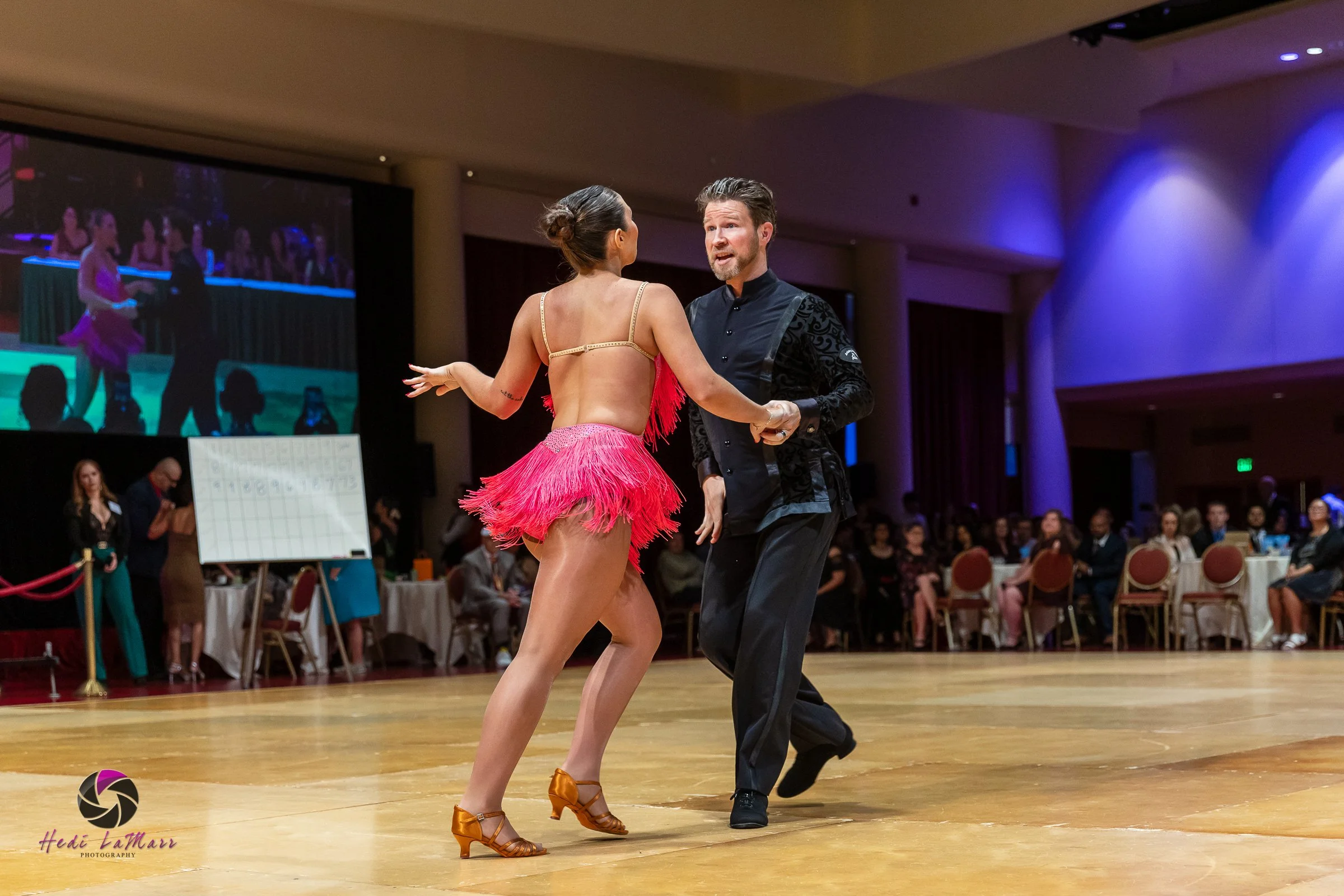 Gracie Tuohy, 2026 Celebrity Dance Contestant, and dance partner, David Browning from Arthur Murray Dance Studio